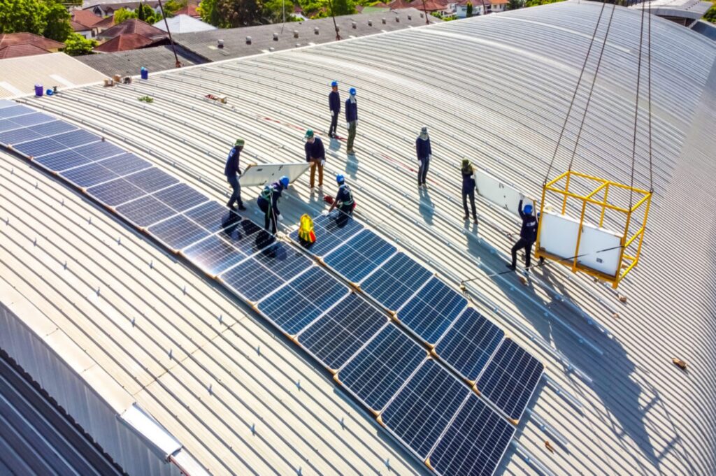 5 MW solar power plant