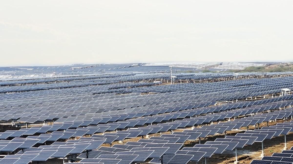 Ground‐mounted solar plant cost per MW India