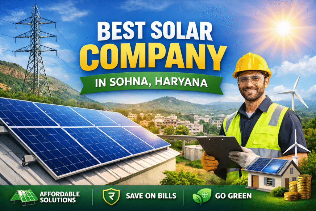 Solar Company in Sohna Haryana