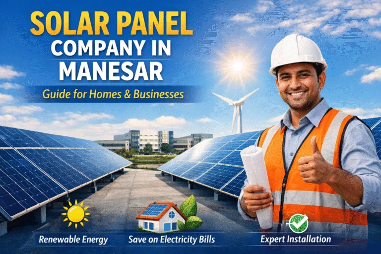 Solar Panel Company in Manesar