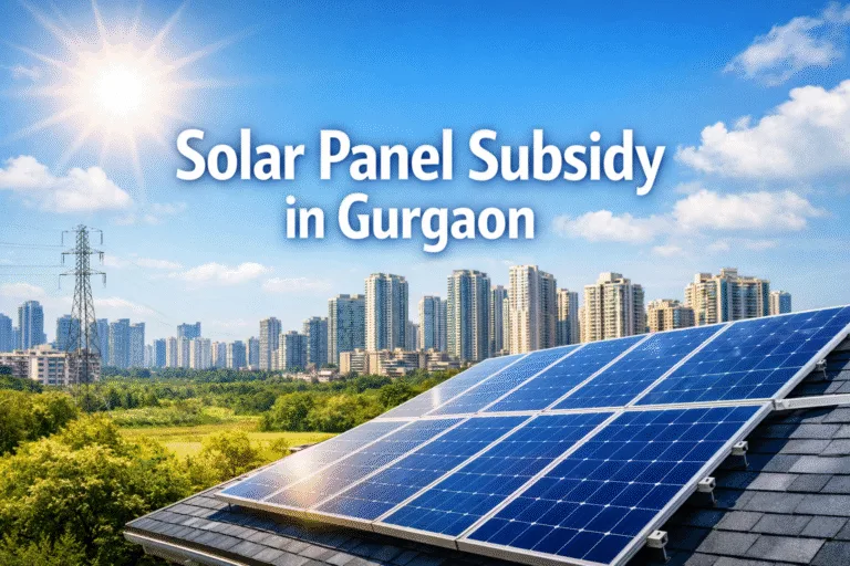 Solar Panel Subsidy in Gurgaon