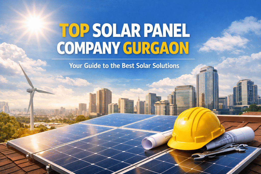 top solar panel company gurgaon
