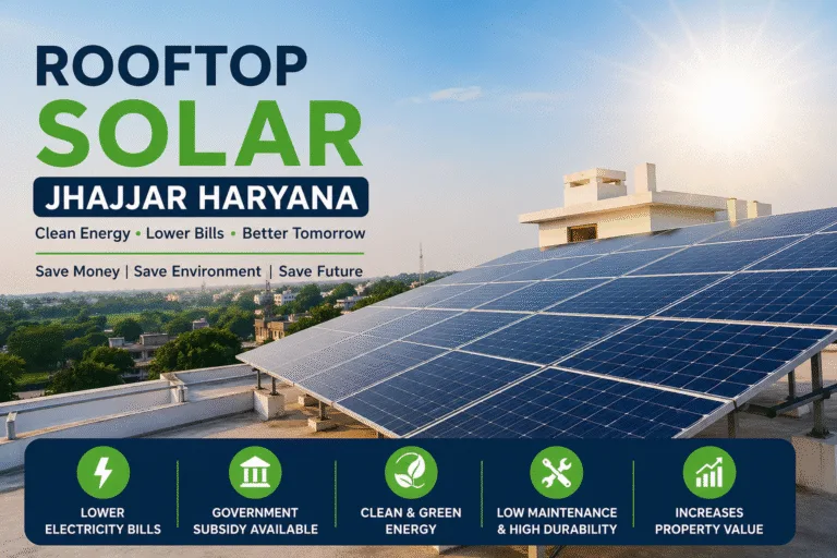 Rooftop Solar Jhajjar Haryana
