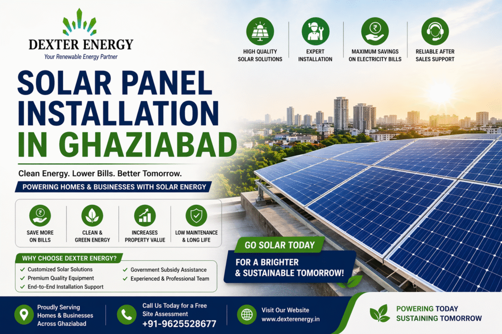 Solar Panel Installation in Ghaziabad