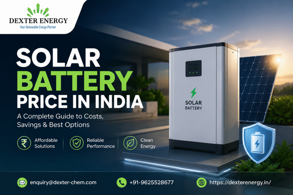 Solar Battery Price in India