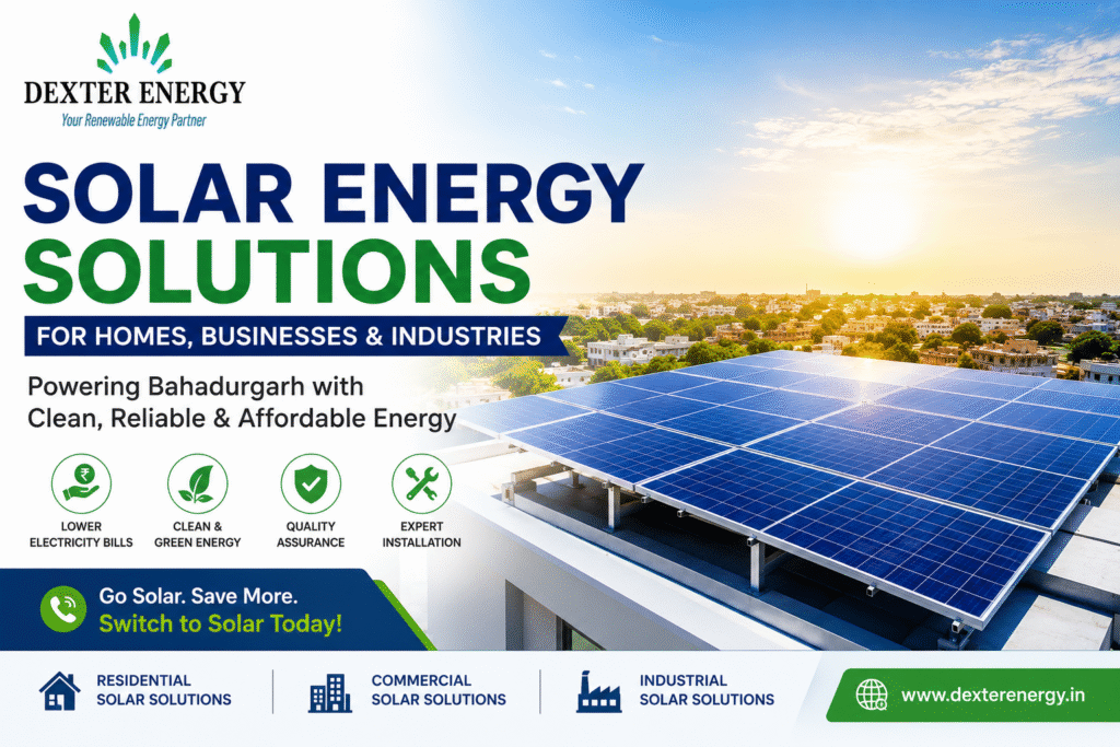 Solar company in Bahadurgarh