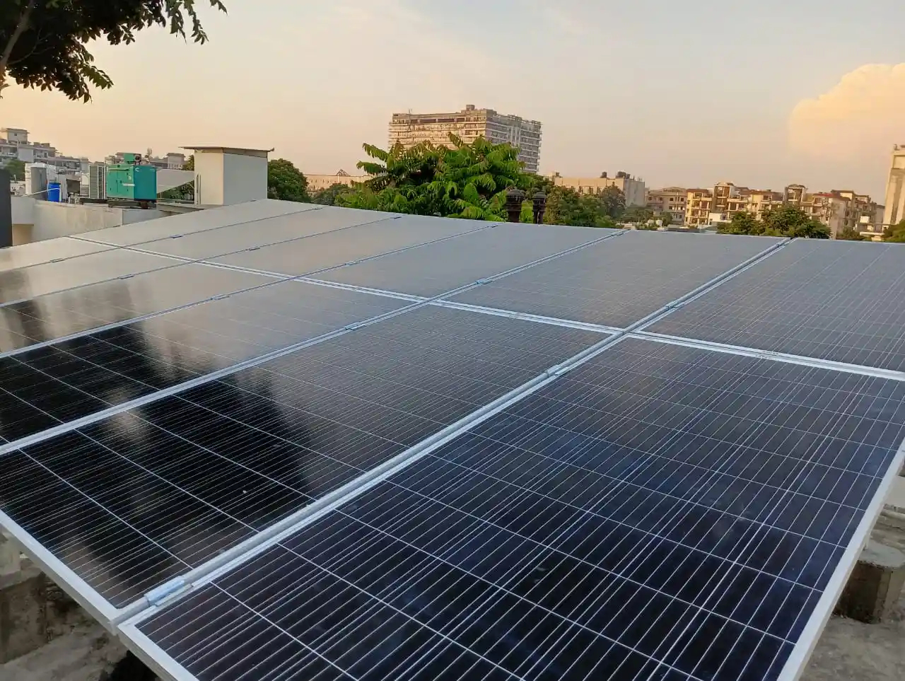 ommercial and industrial solar power projects in Haryana