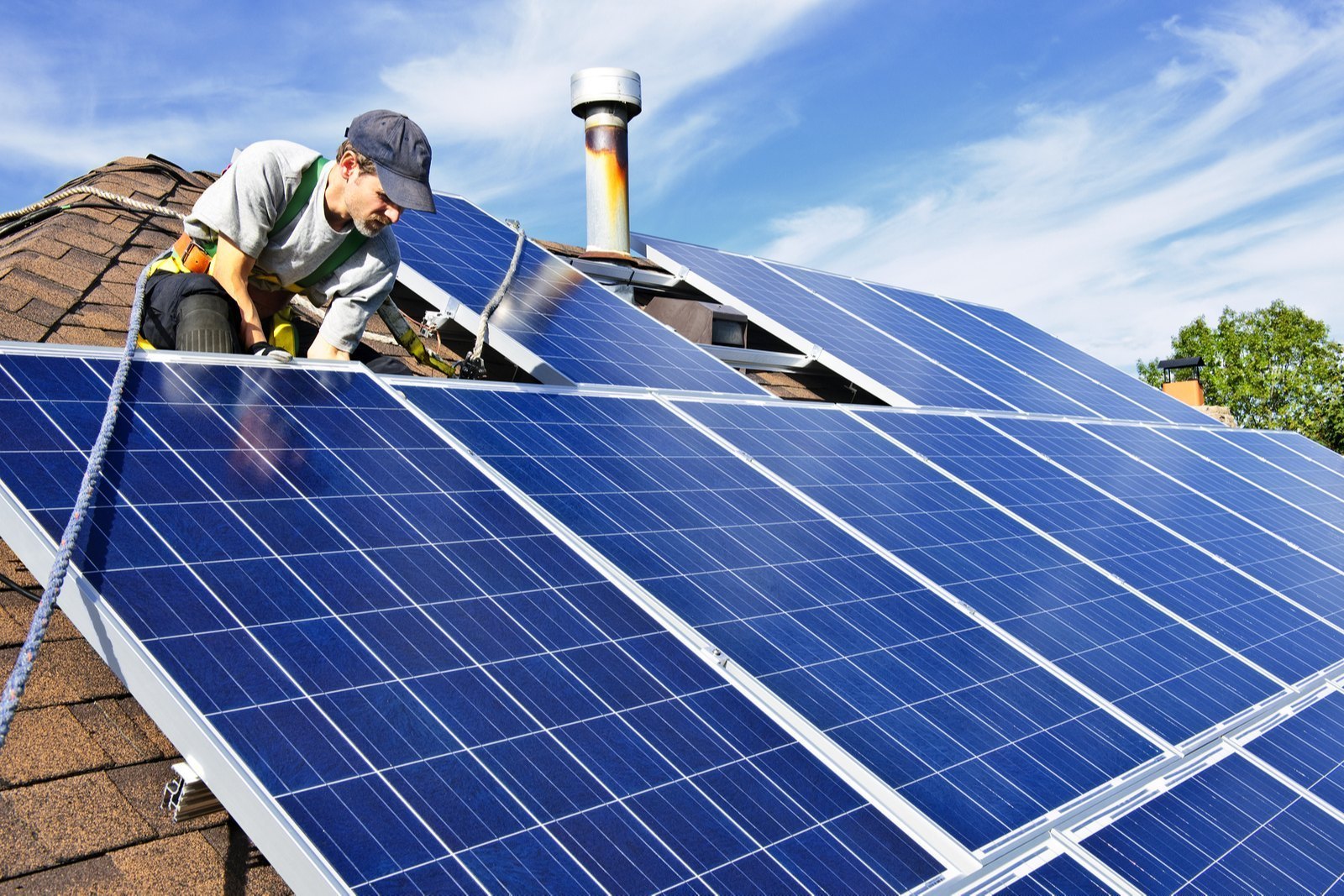 Polycrystalline Solar Panels Installation