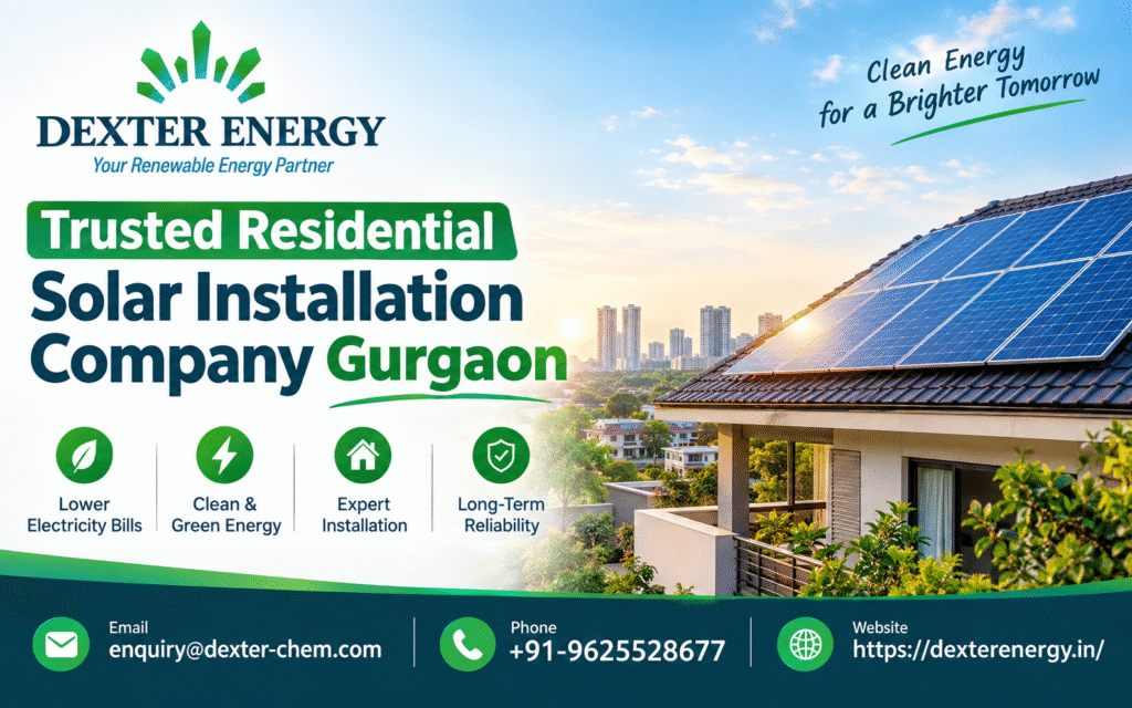 Trusted Residential Solar Installation Company Gurgaon