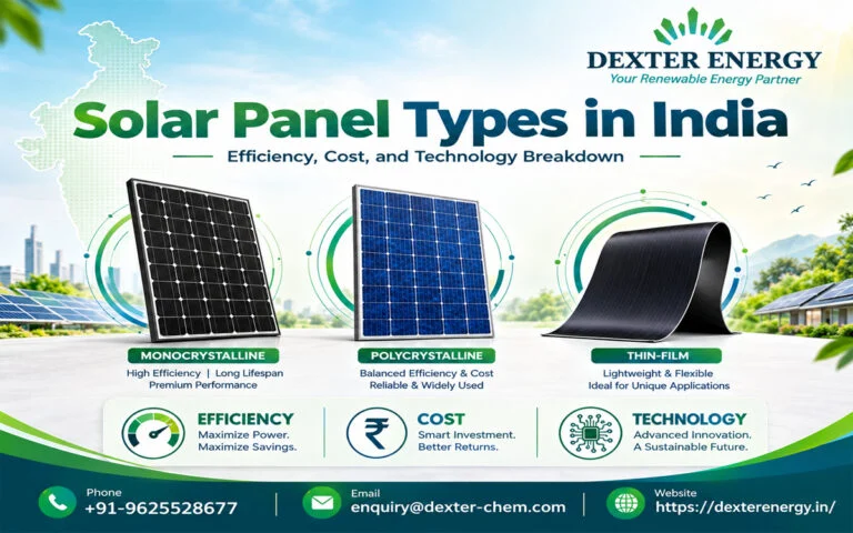 Types of Solar Panels in India